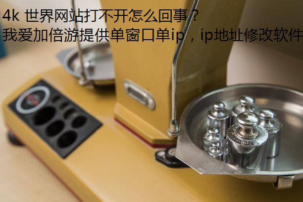 4k 世界网站打不开怎么回事？