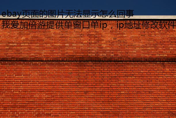 ebay页面的图片无法显示怎么回事？