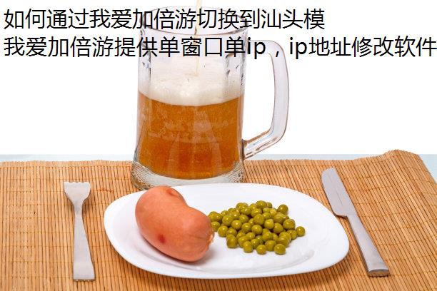 如何通过我爱加倍游切换到汕头模拟器修改IPIP?