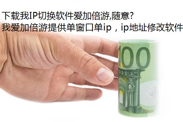 下载我IP切换软件爱加倍游,随意切换聊城静态网络!