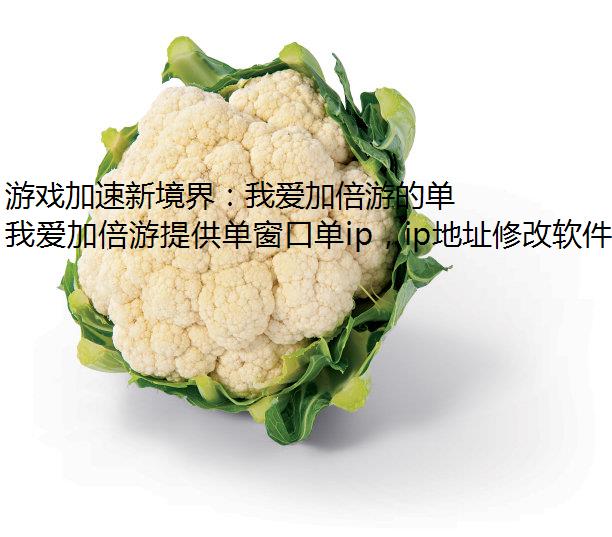 游戏加速新境界：我爱加倍游的单窗单IP革新之旅