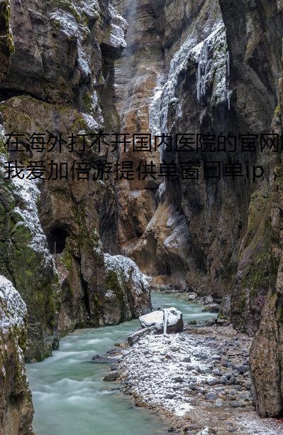 在海外打不开国内医院的官网怎么办？